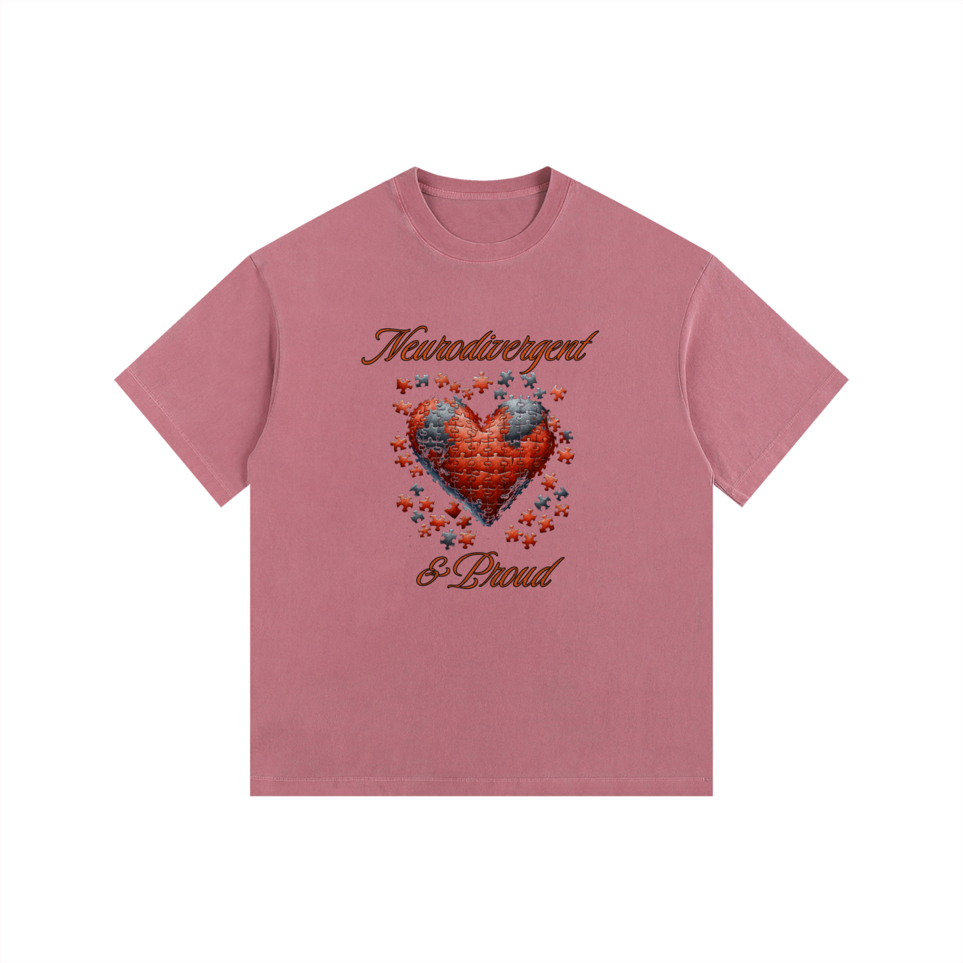 Vintage Washed Oversized Cotton T-Shirt