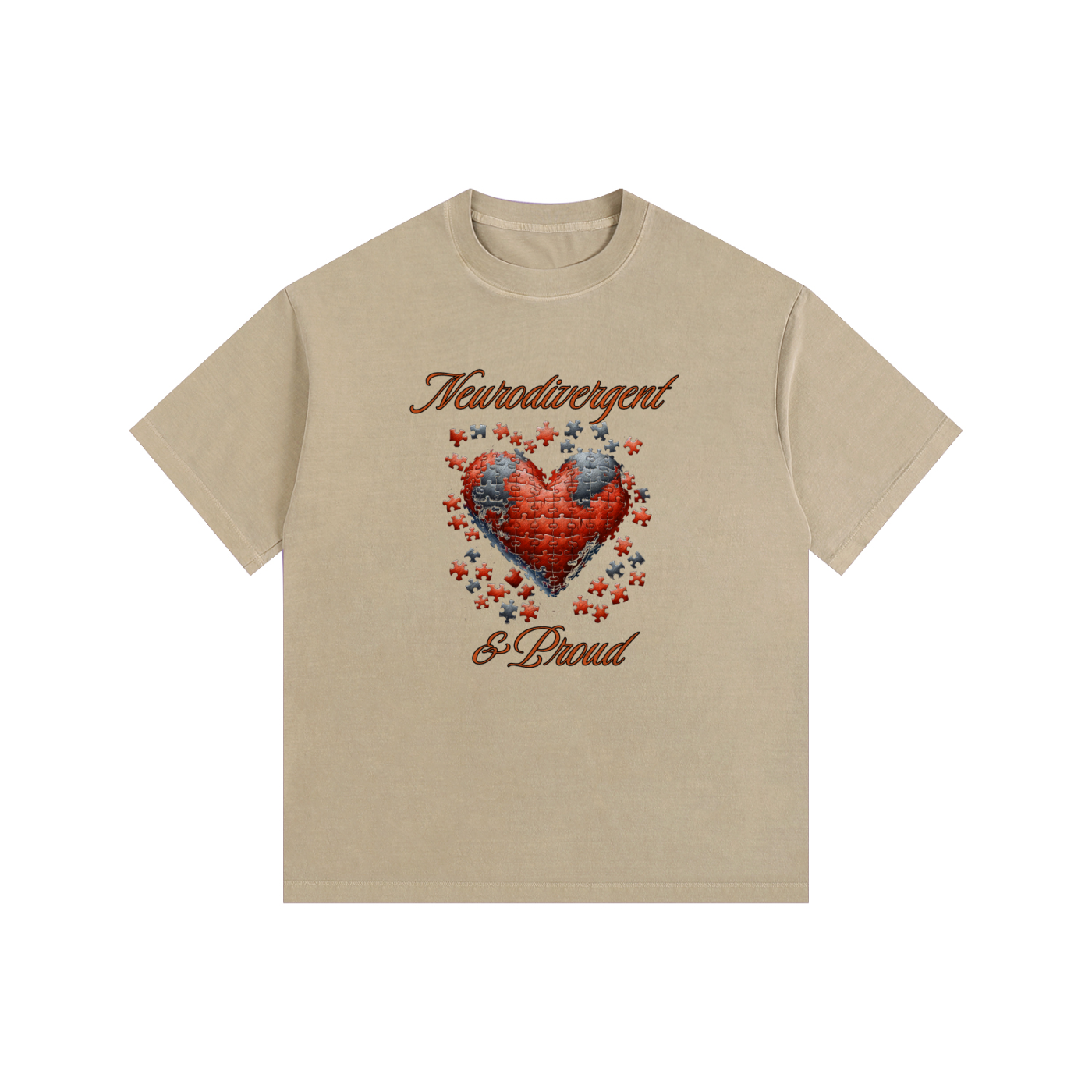 Vintage Washed Oversized Cotton T-Shirt