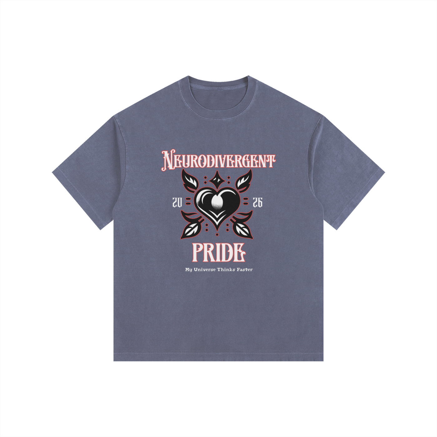 Vintage Washed Oversized Cotton T-Shirt