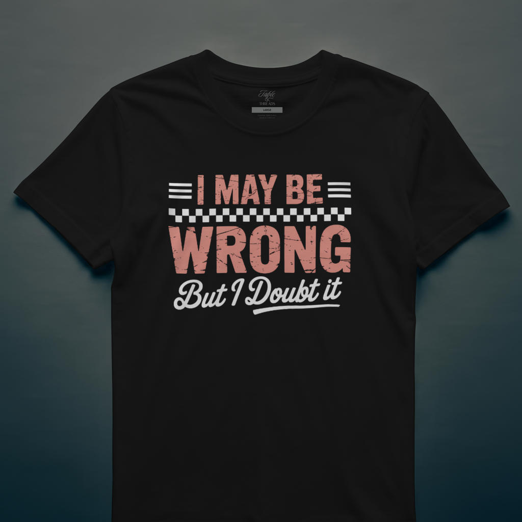 I May Be Wrong...