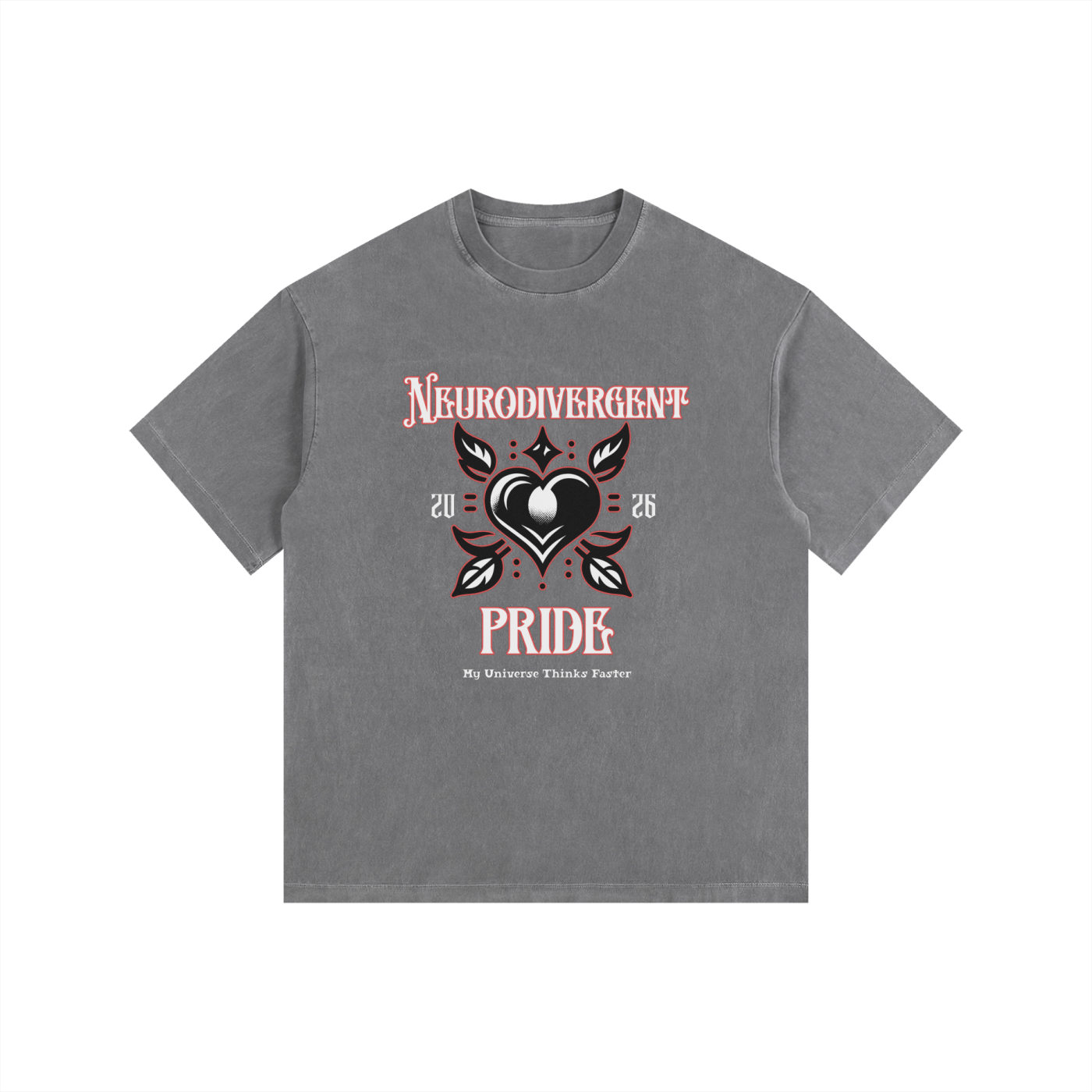 Vintage Washed Oversized Cotton T-Shirt